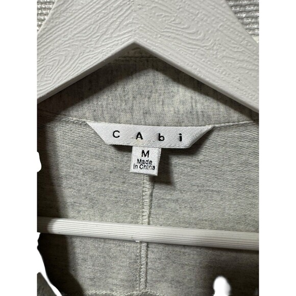 Cabi Style#210 Foldover Collar Jacket Size Medium Heather Gray EUC - Picture 5 of 12